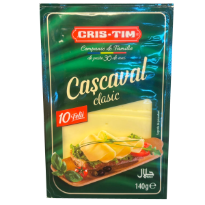 CRIS-TIM CAȘCAVAL CLASIC 140g felii